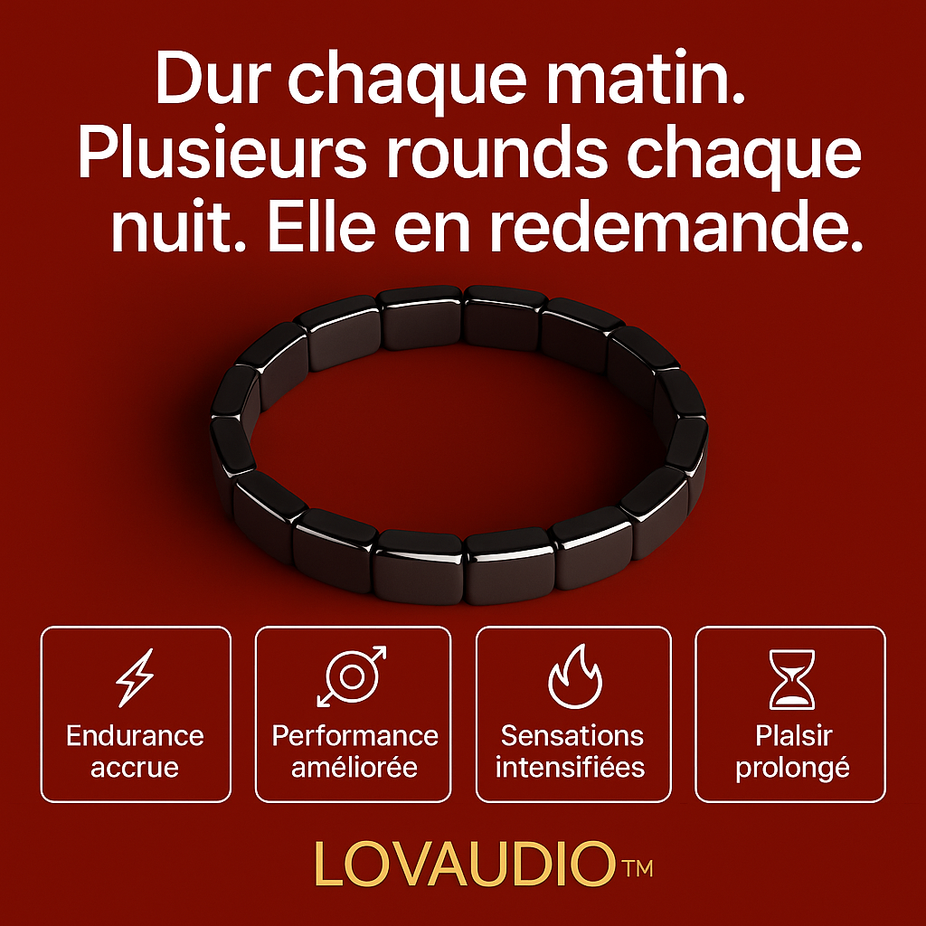 LOVAUDIO™|Bracelet Hematite