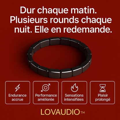 LOVAUDIO™|Bracelet Hematite